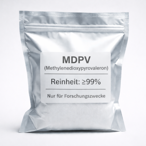 MDPV (Methylenedioxypyrovaleron) – Hochreine Forschungschemikalie