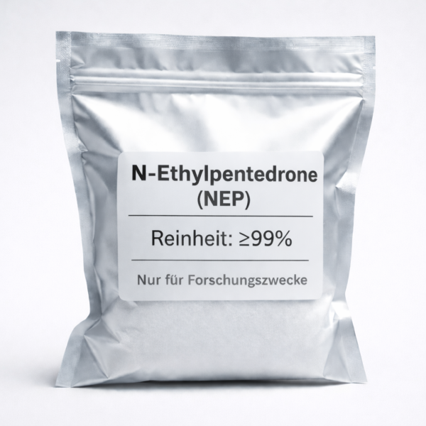 N-Ethylpentedrone (NEP) – ≥98 % Reinheit, Nur für Forschungszwecke N-Ethylpentedrone (NEP) Kaufen | Reinheit: ≥ 98 %