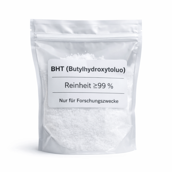 BHT (Butylhydroxytoluol) Kaufen ≥ 99 % Reinheit – Hochreines Antioxidans für Forschung & Industrie