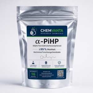 α-PiHP (Alpha-Pyrrolidinoisohexanophenon) ≥99 % Reinheit | Hochreine Forschungschemikalie